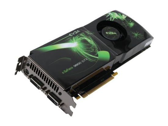 Picture of EVGA 512-P3-N877-T3 GeForce 9800 GTX SSC 512MB 256-bit GDDR3 PCI Express 2.0 x16 HDCP Ready SLI Supported Video Card