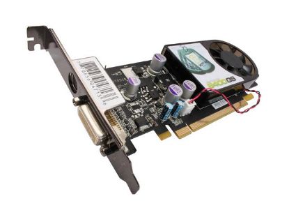 Picture of XFX PV T86S YML4 GeForce 8400 GS 512MB 64-bit GDDR2 PCI Express x16 HDCP Ready Low Profile Ready Video Card