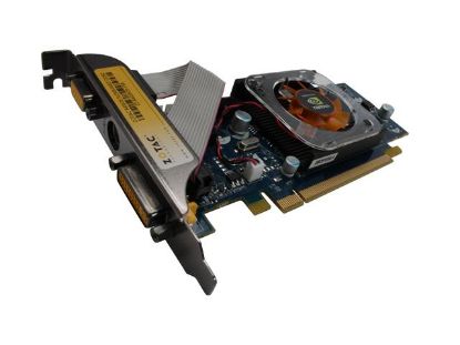 Picture of ZOTAC ZT 84SEH2P FSR GeForce 8400 GS 512MB 64-bit GDDR2 PCI Express 2.0 x16 HDCP Ready Video Card