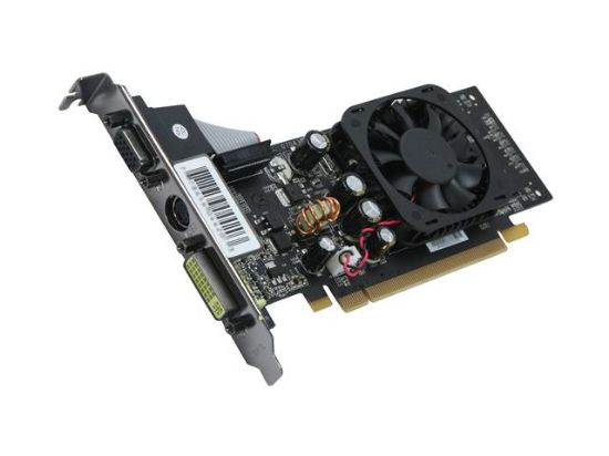 Picture of XFX PV-T86S-WAQ GeForce 8400 GS 256MB 64-bit DDR2 PCI Express x16 HDCP Ready Video Card