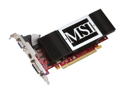 Picture of MSI NX8400GS TD256H GeForce 8400 GS 512MB (256MB on board) 64-bit GDDR2 PCI Express x16 Video Card