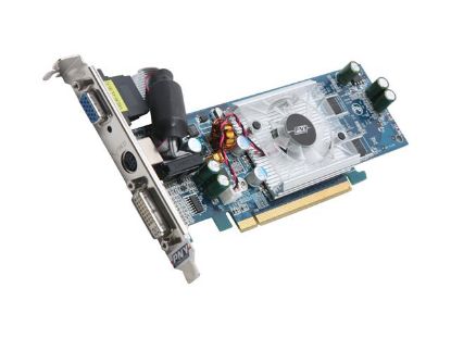 Picture of PNY VCG8400SXXB GeForce 8400 GS 256MB 64-bit GDDR2 PCI Express 2.0 x16 HDCP Ready Low Profile Ready Video Card - OEM