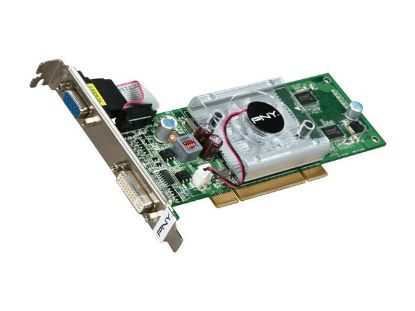 Picture of PNY RVCG84512SPXB GeForce 8400 GS 512MB 64-bit GDDR2 PCI HDCP Ready Video Card