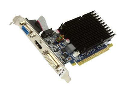 Picture of PNY RVCG84512R3SXXB GeForce 8400 GS 512MB PCI Express 2.0 x16 Video Card