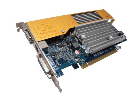 Picture of GIGABYTE GVNX84S512HP GeForce 8400 GS 512MB 64-bit GDDR2 PCI Express 2.0 x16 HDCP Ready Video Card