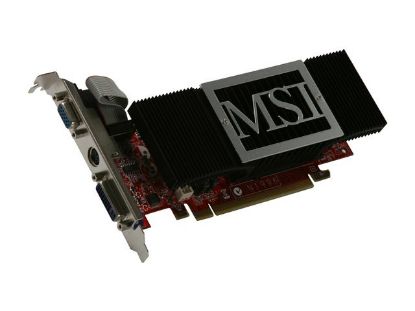 Picture of MSI NX8400GS TD512EH GeForce 8400 GS 512MB 64-bit GDDR2 PCI Express 2.0 x16 HDCP Ready Video Card