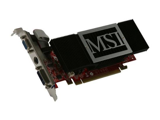 Picture of MSI NX8400GS-TD512EH GeForce 8400 GS 512MB 64-bit GDDR2 PCI Express 2.0 x16 HDCP Ready Video Card