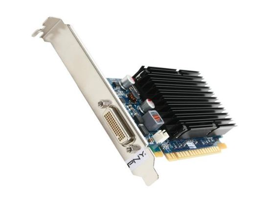 Picture of PNY VCG84DMS5R3SXPB GeForce 8400 GS 512MB 64-bit DDR2 PCI Express 2.0 x16 Low Profile Video Card