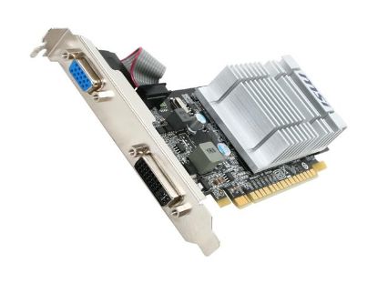 Picture of MSI N8400GS D512D3H LP GeForce 8400 GS 512MB 64-bit DDR3 PCI Express 2.0 x16 HDCP Ready Low Profile Video Card