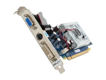 Picture of PNY RVCG84R2SXXB GeForce 8400 GS 256MB 64-bit GDDR2 PCI Express 2.0 x16 HDCP Ready Video Card