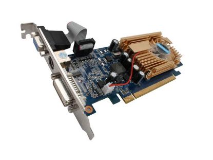 Picture of GALAXY 84GFE6HDFEXN GeForce 8400 GS 512MB 64-bit GDDR2 PCI Express x16 Low Profile Ready Video Card