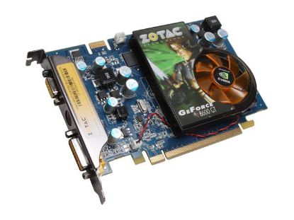 Picture of ZOTAC ZT-86TEH4P-FS GeForce 8600 GT 512MB 128-bit GDDR2 PCI Express x16 HDCP Ready SLI Support Video Card