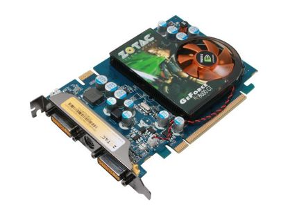 Picture of ZOTAC ZT 86TEQ4P FCL GeForce 8600 GT 256MB 128-bit GDDR3 PCI Express x16 HDCP Ready SLI Support Video Card