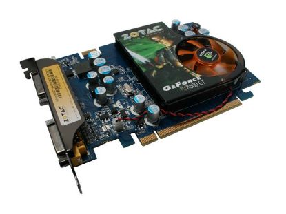 Picture of ZOTAC ZT 86TEQ3P FSL GeForce 8600 GT 256MB 128-bit GDDR3 PCI Express x16 HDCP Ready SLI Support Video Card