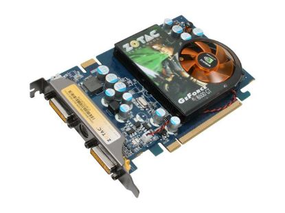 Picture of ZOTAC ZT 86TEQ3P FSR GeForce 8600 GT 256MB 128-bit GDDR3 PCI Express x16 HDCP Ready SLI Support Video Card