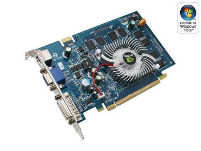 Picture of ECS N8600GT-512DZ GeForce 8600 GT 512MB 128-bit GDDR2 PCI Express x16 SLI Support Video Card