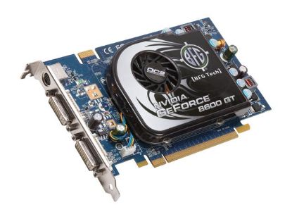 Picture of BFG BFGE86512GTOC2FE GeForce 8600 GT 512MB 128-bit GDDR3 PCI Express x16 HDCP Ready SLI Support Video Card