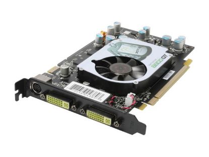 Picture of XFX PV T84J UDF3 GeForce 8600 GT 256MB 128-bit GDDR3 PCI Express x16 SLI Support Video Card