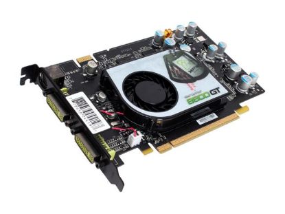 Picture of XFX PV T84J YDF3 GeForce 8600 GT 512MB 128-bit GDDR3 PCI Express x16 HDCP Ready SLI Support Video Card