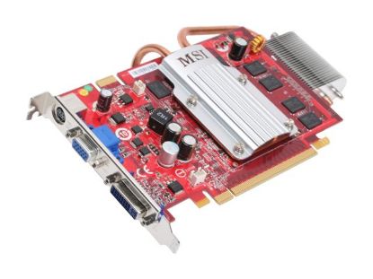 Picture of MSI NX8600GT TD512EZ GeForce 8600 GT 512MB 128-bit GDDR2 PCI Express x16 HDCP Ready SLI Support Video Card