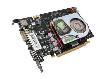 Picture of XFX PV T84J ZAFG GeForce 8600 GT 1GB 128-bit GDDR2 PCI Express x16 HDCP Ready SLI Support Video Card