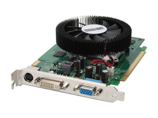 Picture of ZOGIS ZO86GTDXTR GeForce 8600 GT 256MB 128-bit GDDR3 PCI Express x16 HDCP Ready SLI Support Video Card