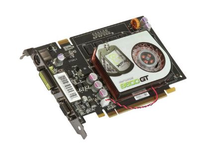 Picture of XFX PV-T84J-YAJ GeForce 8600 GT 512MB 128-bit GDDR2 PCI Express x16 SLI Support Video Card