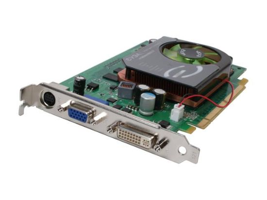 Picture of EVGA 256-P2-N752-S1 GeForce 8600 GT 256MB 128-bit GDDR2 PCI Express x16 HDCP Ready SLI Support Video Card