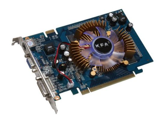 Picture of GALAXY 86GGE8HDFEXX GeForce 8600 GT 1GB 128-bit GDDR2 PCI Express x16 HDCP Ready SLI Support Video Card