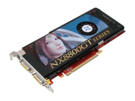 Picture of MSI NX8800GTT2D512E GeForce 8800 GT 512MB 256-bit GDDR3 PCI Express 2.0 x16 HDCP Ready SLI Support Video Card