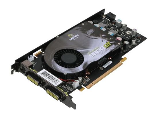 Picture of XFX PV-T88P YHD4 GeForce 8800GT XXX 512MB 256-bit GDDR3 PCI Express 2.0 x16 HDCP Ready SLI Supported Video Card