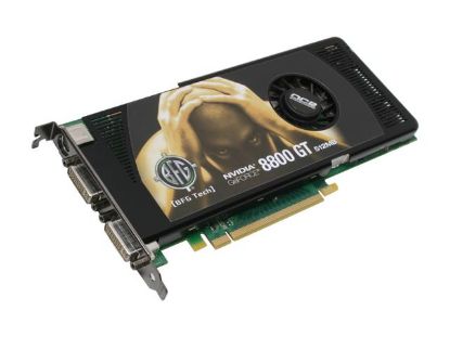 Picture of BFG BFGE88512GTOC2E GeForce 8800 GT 512MB 256-bit GDDR3 PCI Express 2.0 x16 HDCP Ready SLI Support Video Card