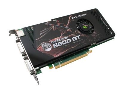 Picture of ECS N8800GT512MX GeForce 8800 GT 512MB 256-bit GDDR3 PCI Express 2.0 x16 HDCP Ready SLI Support Video Card