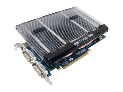 Picture of ECS N8800GT-512MX+ N8800GT-512MX GeForce 8800 GT 512MB 256-bit GDDR3 PCI Express 2.0 x16 HDCP Ready SLI Support Video Card