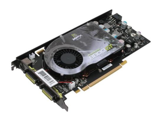 Picture of XFX PV-T88P YHE4 GeForce 8800GT Extreme 512MB 256-bit GDDR3 PCI Express 2.0 x16 HDCP Ready SLI Supported Video Card