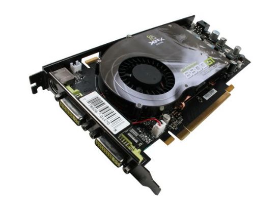 Picture of XFX PV T88P UHF4 GeForce 8800 GT 256MB 256-bit GDDR3 PCI Express 2.0 x16 HDCP Ready SLI Support Video Card