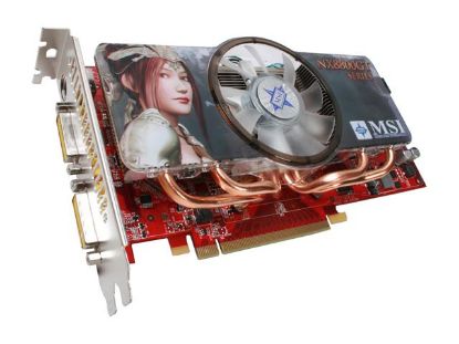 Picture of MSI NX8800GT 512M OC GeForce 8800 GT 512MB 256-bit GDDR3 PCI Express 2.0 x16 HDCP Ready SLI Support Video Card