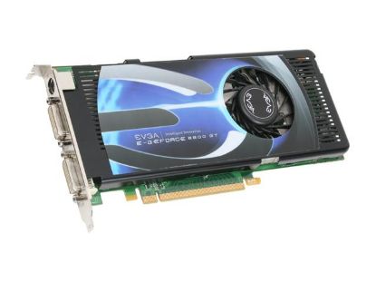 Picture of EVGA 256P3N791TX GeForce 8800 GT 256MB 256-bit GDDR3 PCI Express 2.0 x16 HDCP Ready SLI Support Video Card