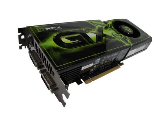 Picture of XFX GX280NZDDF GeForce GTX 280 XXX 1GB 512-bit GDDR3 PCI Express 2.0 x16 HDCP Ready SLI Supported Video Card