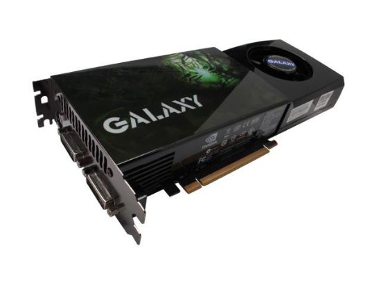 Picture of GALAXY 28TGF1HBFEXX GeForce GTX 280 1GB 512-bit GDDR3 PCI Express 2.0 x16 HDCP Ready SLI Support Video Card