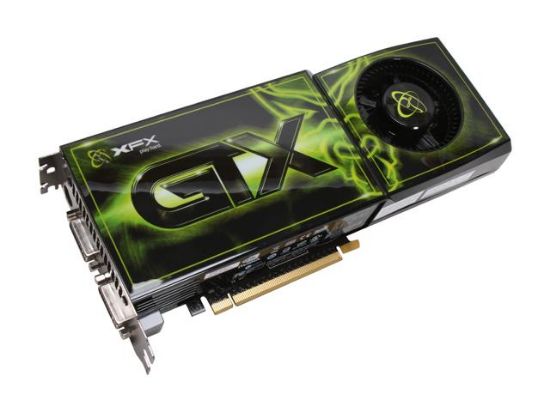 Picture of XFX GX-280N ZDF9 GeForce GTX 280 1GB 512-bit GDDR3 PCI Express 2.0 x16 HDCP Ready SLI Support Video Card