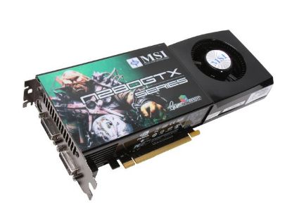 Picture of MSI N280GTX T2D1G OC GeForce GTX 280 1GB 512-bit GDDR3 PCI Express 2.0 x16 HDCP Ready SLI Support Video Card