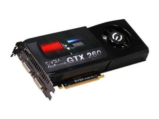 Picture of EVGA 017-P3-1165-RX GeForce GTX 260 1792MB 448-bit DDR3 PCI Express 2.0 x16 HDCP Ready SLI Support Video Card