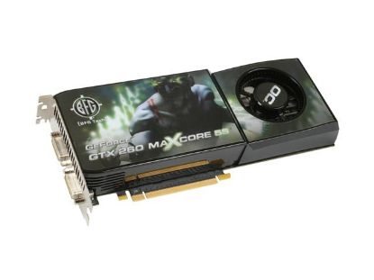 Picture of BFG 600-10897-0053-300 GeForce GTX 260 896MB 448-bit GDDR3 PCI Express 2.0 x16 HDCP Ready SLI Support Video Card