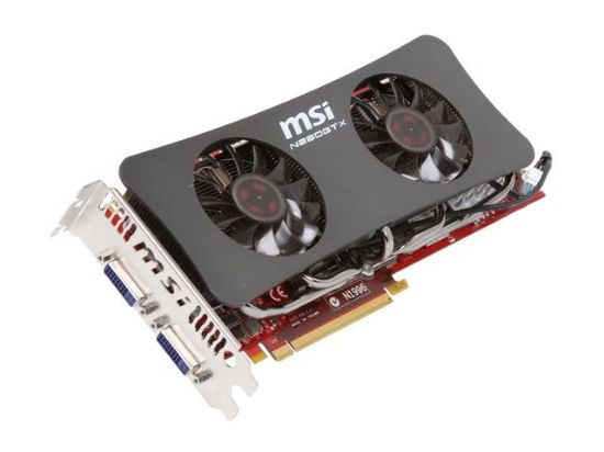 Picture of MSI N260GTXTWINFROZROC GeForce GTX 260 896MB 448-bit GDDR3 PCI Express 2.0 x16 HDCP Ready SLI Support Video Card