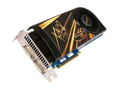 Picture of PNY RVCGGTX260CXXB GeForce GTX 260 896MB 448-bit GDDR3 PCI Express 2.0 x16 HDCP Ready SLI Support Video Card