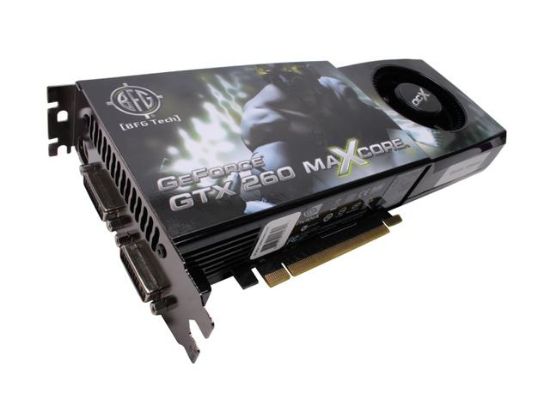 Picture of BFG BFGEGTX260MC896OCXE GeForce GTX 260 896MB 448-bit GDDR3 PCI Express 2.0 x16 HDCP Ready SLI Support Video Card