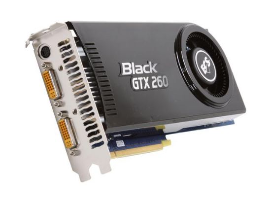 Picture of ECS NBGTX260-896MX-F Black Series GeForce GTX 260 896MB 448-bit DDR3 PCI Express 2.0 x16 HDCP Ready SLI Support Video Card (Over Clock Versio