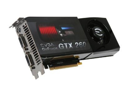 Picture of EVGA 896 P3 1258 A1 GeForce GTX 260 Core 216 SSC Edition 896MB 448-bit GDDR3 PCI Express 2.0 x16 HDCP Ready SLI Supported Video Card