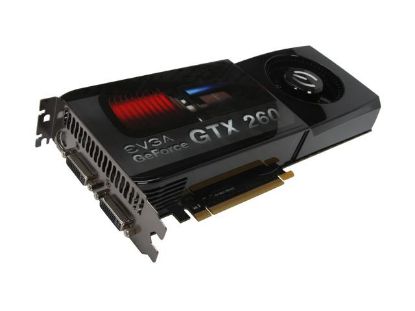 Picture of EVGA 896-P3-1258-AR GeForce GTX 260 Core 216 SSC Edition 896MB 448-bit GDDR3 PCI Express 2.0 x16 HDCP Ready SLI Supported Video Card